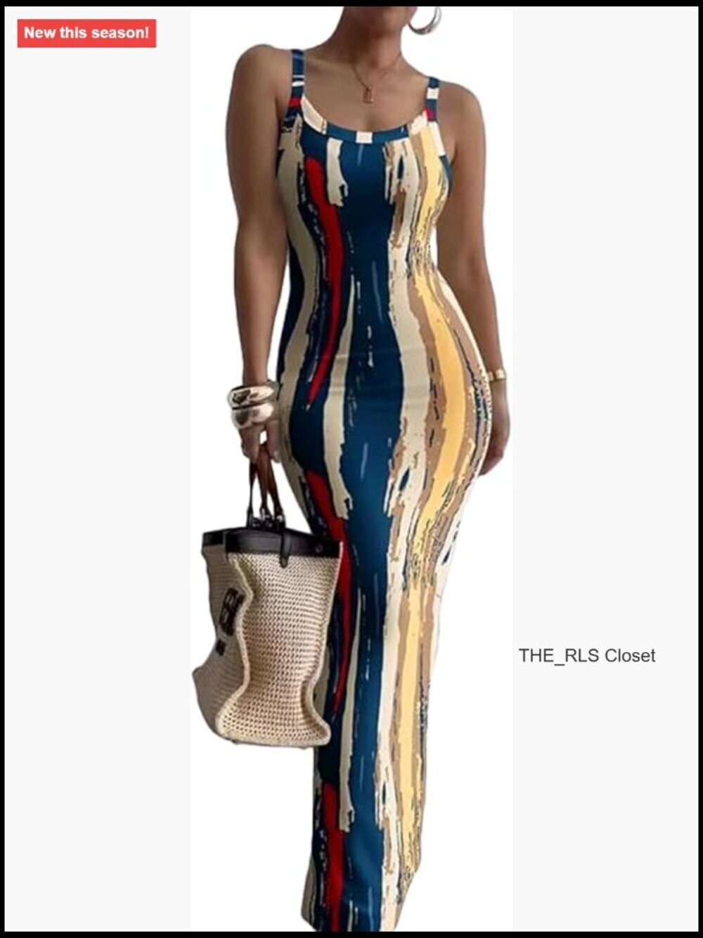 Sleeveless Bodycon Maxi Dress Casual Slip Summer Long Dress